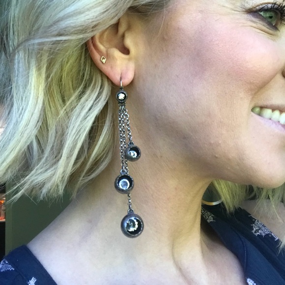 willow Jewelry - Sterling silver drop earrings